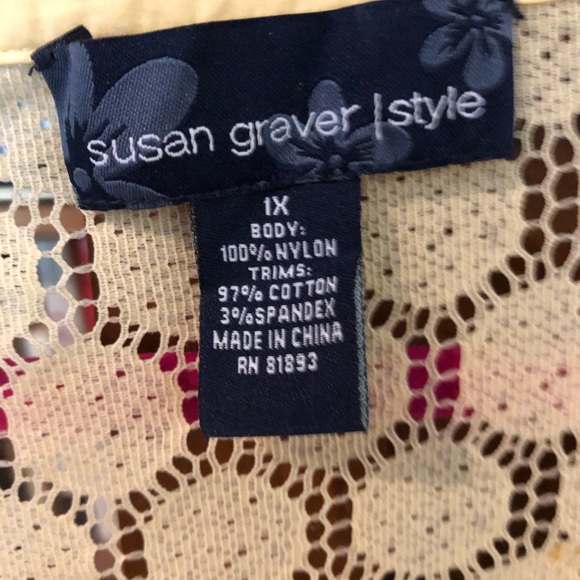 SHEAR LACE TOP - Picture 2 of 2